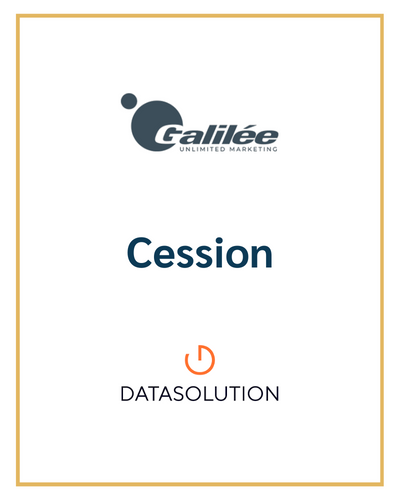 Galilee x Datasolution - Cession